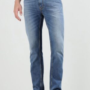 Men Slim Fit Mid-Rise Heavy Fade Jeans