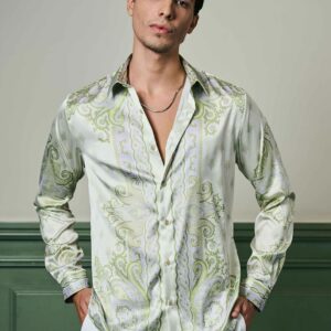 Men Floral Opaque Printed Casual Shirt