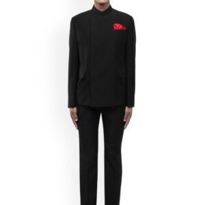 Stand Collar Bandhgala Set