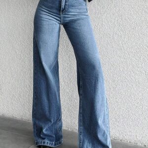 Women Comfort Regular Fit High-Rise Light Fade Stretchable Jeans