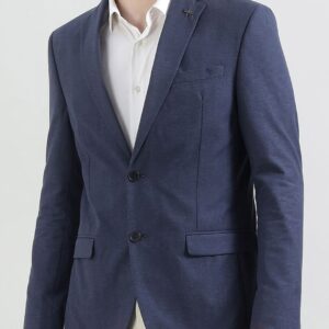 Notched Lapel Single Breasted Blazer