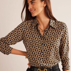 Women Premium Animal Opaque Printed Casual Shirt