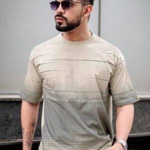 Striped Round Neck T-shirt