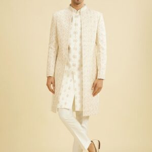 Embroidered Sherwani Set