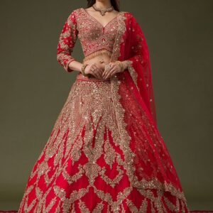 Embellished Sequinned Ready to Wear Lehenga & Blouse With Dupatta